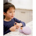 Jucarii, Copii si Bebe - Hrana si alaptare - Biberoane, suzete si accesorii hranire - Articole hranire bebelusi - Castronel silicon cu capac, melii, model pisica - Infinity.ro