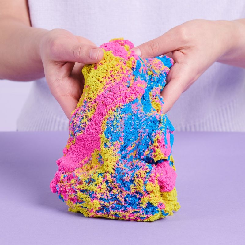 Jucarii, Copii si Bebe - Jucarii si jocuri - Jucarii & jocuri educative - Pasta, lut si nisip modelabil - Kinetic sand set de creatie squish - Infinity.ro