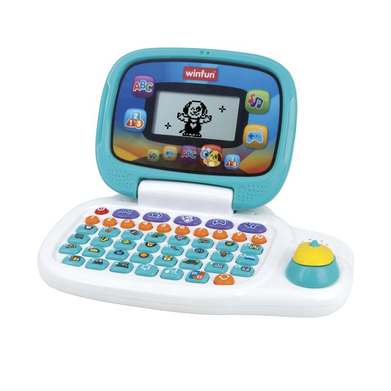 Jucarii, Copii si Bebe - Jucarii si jocuri - Jucarii bebelusi - Jucarii interactive bebelusi - Winfun laptop sa invatam bilingv - Infinity.ro