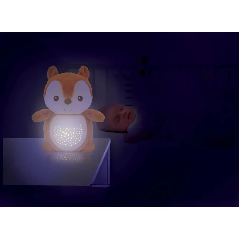 Casa si Gradina - Corpuri si surse de iluminat - Veioze si lampi - Lampi de veghe copii - Winfun proiector si lampa de veghe veverita - Infinity.ro