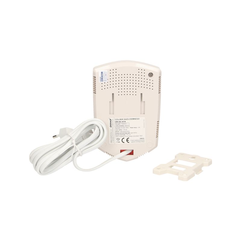 Casa si Gradina - Termice - Centrale termice si accesorii - Accesorii incalzire - Detector gaze naturale ORNO OR-DC-614, 230V AC, alb - Infinity.ro