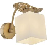 Casa si Gradina - Corpuri si surse de iluminat - Plafoniere, aplice si spoturi - Aplica Goldie KL6610, 1xE27, auriu, IP20, Klausen - Infinity.ro
