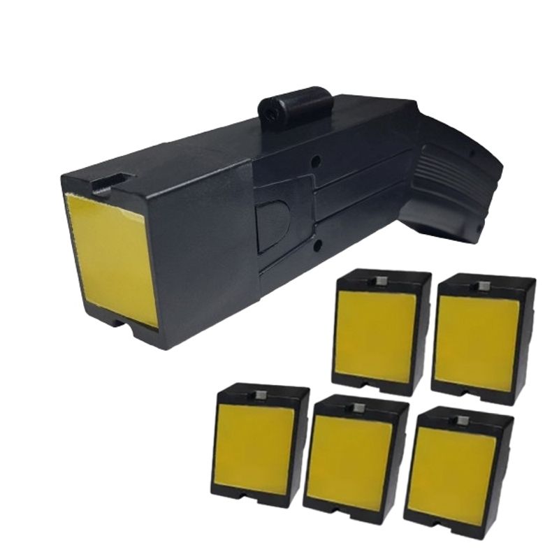 Sport si Outdoor - Sporturi de contact - Produse autoaparare - Pistol taser cu electrosoc, 5 rezerve, toc inclus - Infinity.ro