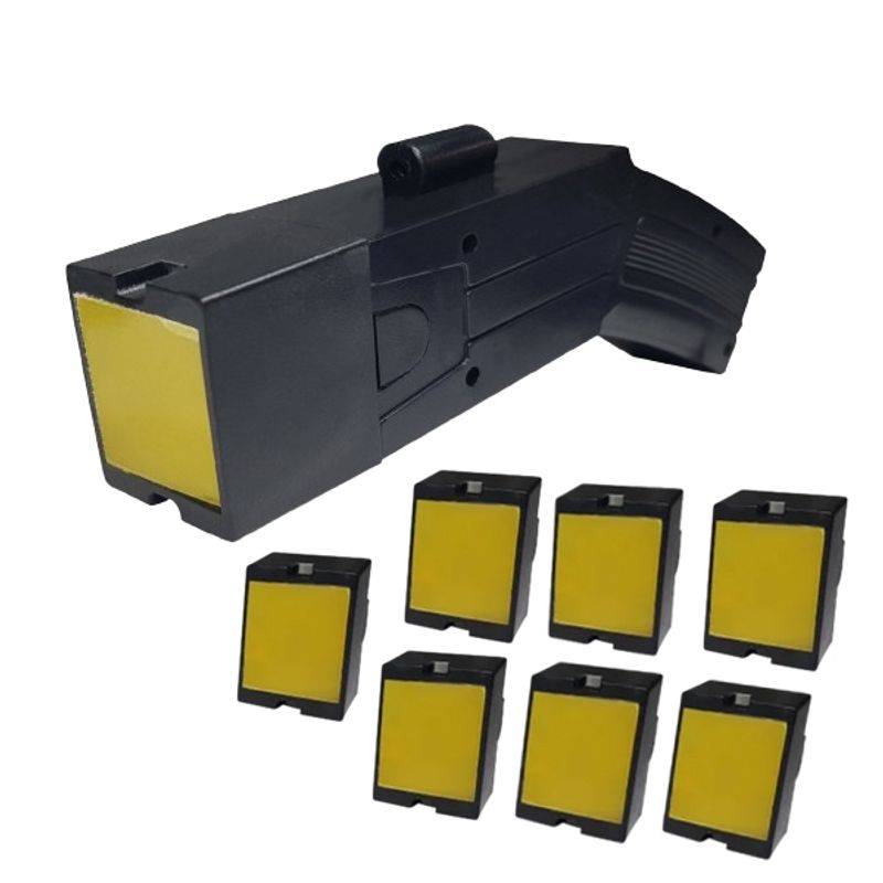 Sport si Outdoor - Sporturi de contact - Produse autoaparare - Pistol taser cu electrosoc, 7 rezerve, toc inclus - Infinity.ro
