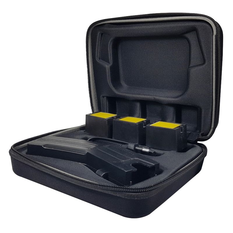 Sport si Outdoor - Sporturi de contact - Produse autoaparare - Pistol taser cu electrosoc, 7 rezerve, toc inclus - Infinity.ro