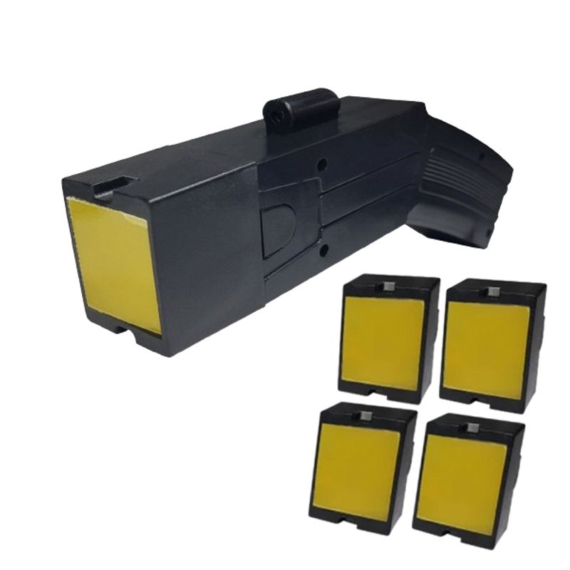 Sport si Outdoor - Sporturi de contact - Produse autoaparare - Pistol taser cu electrosoc, 4 rezerve, toc inclus - Infinity.ro