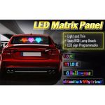 Auto si Moto - Electronice auto - Accesorii electronice auto - Display Led flexibil matrix interior USB Bluetooth APP 60 cm x 12cm - Infinity.ro