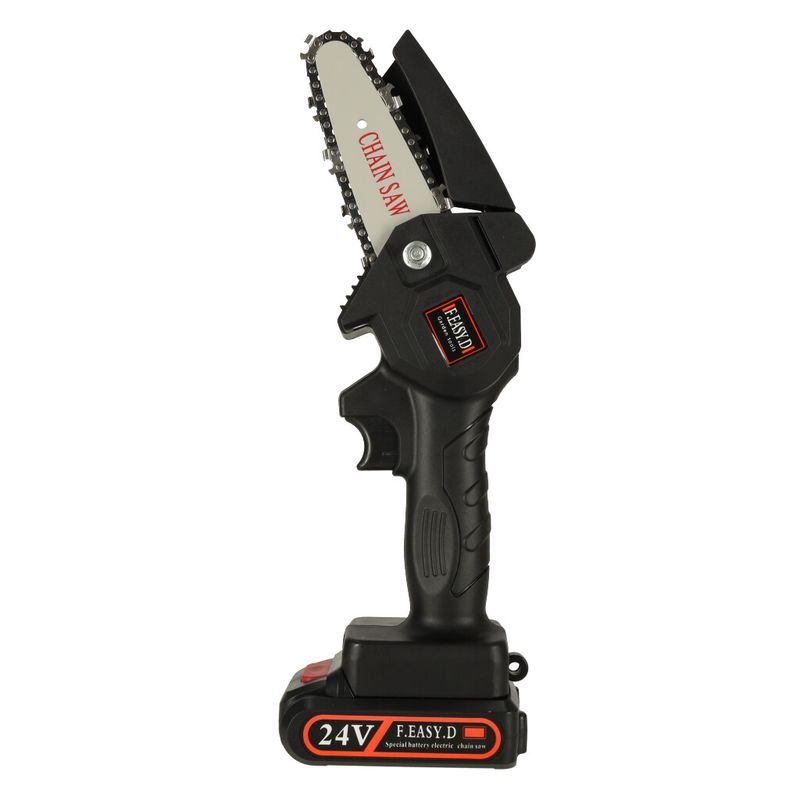 Casa si Gradina - Constructii - Scule electrice si accesorii - Fierastraie electrice - Mini ferastrau electric cu lant, baterie de 24V si valiza de transport - Infinity.ro