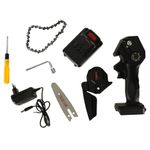 Casa si Gradina - Constructii - Scule electrice si accesorii - Fierastraie electrice - Mini ferastrau electric cu lant, baterie de 24V si valiza de transport - Infinity.ro