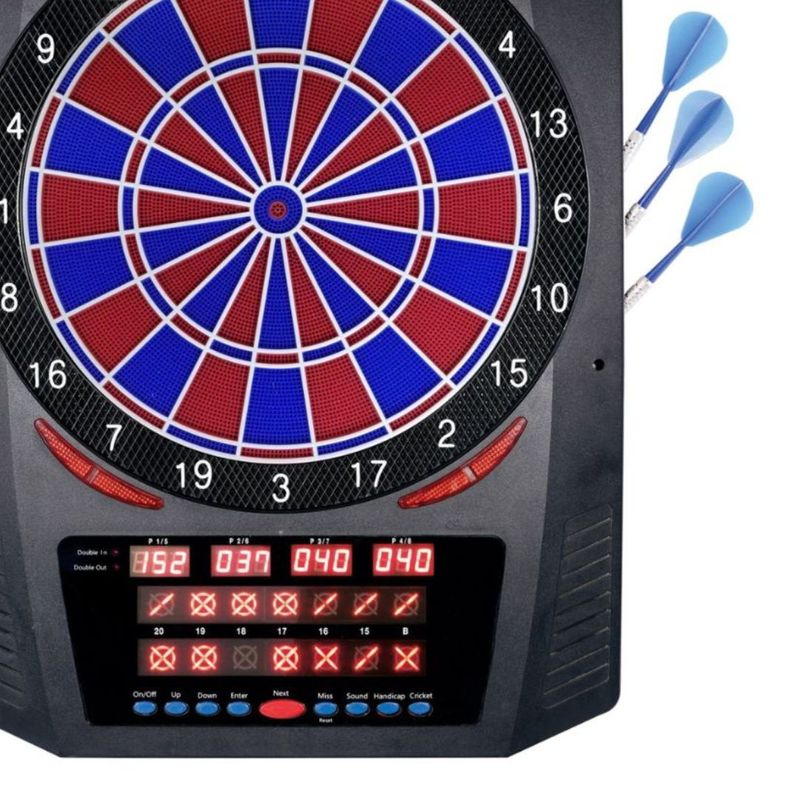 Sport si Outdoor - Alte sporturi - Board-uri si accesorii darts - XQ Max Dakar – Tinta Electronica Darts pentru 1–8 Jucatori cu Display Extins si 580 de Optiuni de Joc - Infinity.ro