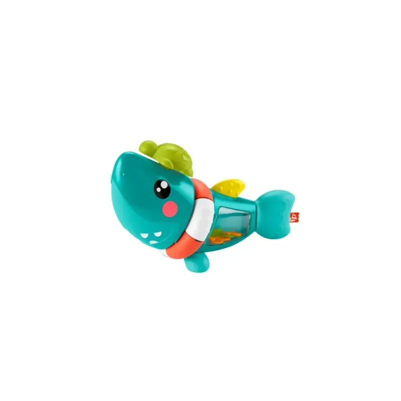 Jucarii, Copii si Bebe - Jucarii si jocuri - Jucarii bebelusi - Jucarii interactive bebelusi - Rechinul prietenos Fisher Price - Infinity.ro