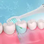 Ingrijire personala si Cosmetice - Igiena dentara - Periute de dinti electrice - Periuta de dinti electrica ABYZ cu 6 capete incluse si incarcare USB Design modern alba pentru o igiena dentara avansata - Infinity.ro