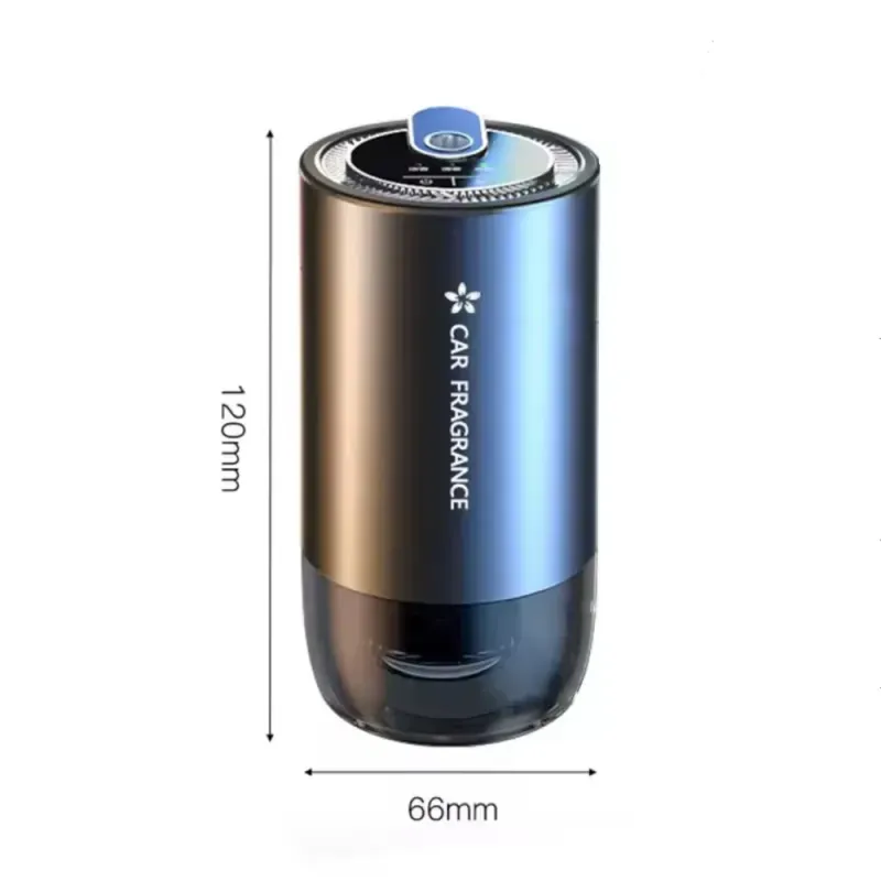 Auto si Moto - Intretinere auto - Odorizante auto - Difuzor aromaterapie auto, inductie automata, lumini ambientale color, dimensiuni 120X66mm, capacitate 50ml ABYZ™ - Infinity.ro