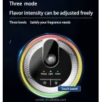 Auto si Moto - Intretinere auto - Odorizante auto - Difuzor aromaterapie auto, inductie automata, lumini ambientale color, dimensiuni 120X66mm, capacitate 50ml ABYZ™ - Infinity.ro