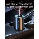 Auto si Moto - Intretinere auto - Odorizante auto - Difuzor aromaterapie auto, inductie automata, lumini ambientale color, dimensiuni 120X66mm, capacitate 50ml ABYZ™ - Infinity.ro