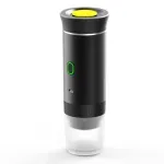 Electronice si Electrocasnice - Electrocasnice bucatarie - Preparare bauturi - Espressoare - Espressor Portabil compatibil cu Nespresso Dolce Gusto cafea macinata putere 72W Baterie 2500mAh incarcare USB Negru - Infinity.ro