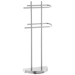 Casa si Gradina - Sanitare - Suporturi si accesorii baie - Suporturi baie - Suport prosoape 2 brate, otel cromat, h 87cm - Infinity.ro