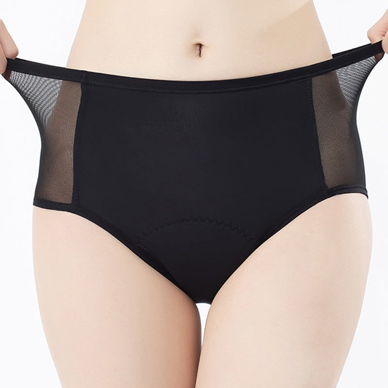 Fashion, accesorii si bijuterii - Femei - Lenjerie si pijamale femei - Lenjerie intima femei - Chiloti Menstruali Daria - XL, Negru - Infinity.ro
