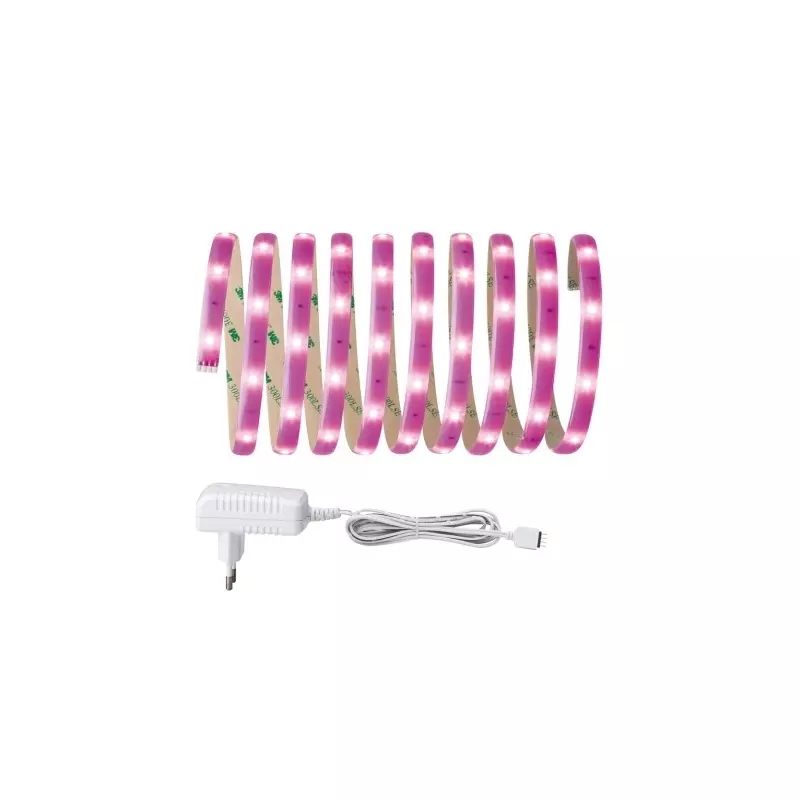 Casa si Gradina - Corpuri si surse de iluminat - Benzi LED - Banda LED Paulmann Basis DECO, 12 V, 3m,Gonga® Roz - Infinity.ro