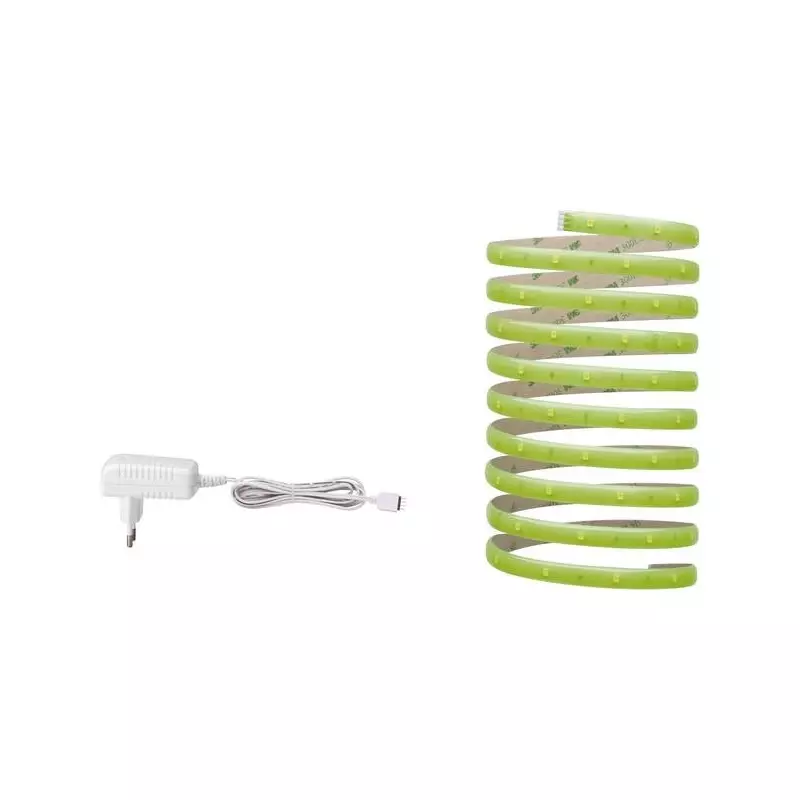 Casa si Gradina - Corpuri si surse de iluminat - Benzi LED - Banda LED Paulmann Basis DECO, 12 V, 3m,Gonga® Verde - Infinity.ro