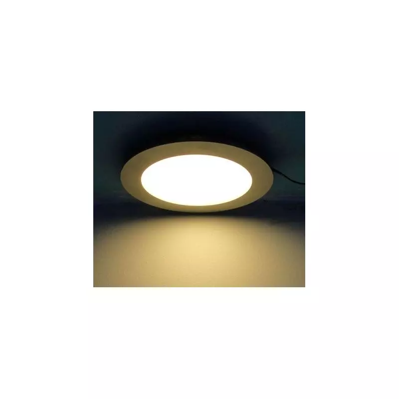 Casa si Gradina - Corpuri si surse de iluminat - Plafoniere, aplice si spoturi - Panou LED, 6 w, lumina alba, 3000 K, 430 lumeni Rotund - Infinity.ro