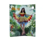 Casa si Gradina - Decoratiuni - Decoratiuni petrecere - Masti si costume carnaval - Costum de papagal pentru femei, multicolor,Gonga® Multicolor S/M - Infinity.ro