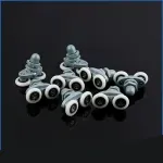 Casa si Gradina - Sanitare - Suporturi si accesorii baie - Suporturi baie - Rola pentru usa cabina de dus, ABS/Aluminiu, 23 mm, Gri/Alb - Infinity.ro