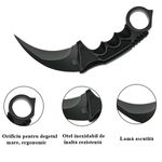Sport si Outdoor - Camping - Cutite, bricege si accesorii - Cutite si bricege - Set doua cutite karambit, 19 cm, multicolor/negru, teaca inclusa - Infinity.ro