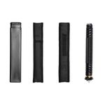 Sport si Outdoor - Sporturi de contact - Produse autoaparare - Baston telescopic pliabil, titan, ciocan geamuri detasabil, 65,5 cm, husa cordura, negru - Infinity.ro