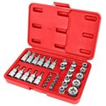 Casa si Gradina - Constructii - Scule de mana si unelte - Surubelnite - Trusa de biti profesionala 34 piese, Dekton, DT85136 - Infinity.ro