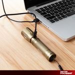 Sport si Outdoor - Camping - Articole solare camping - Lampi si lanterne camping - Lanterna LED COB Zoom XP400, 400lm, 350 Metri, Dekton, DT50549 - Infinity.ro