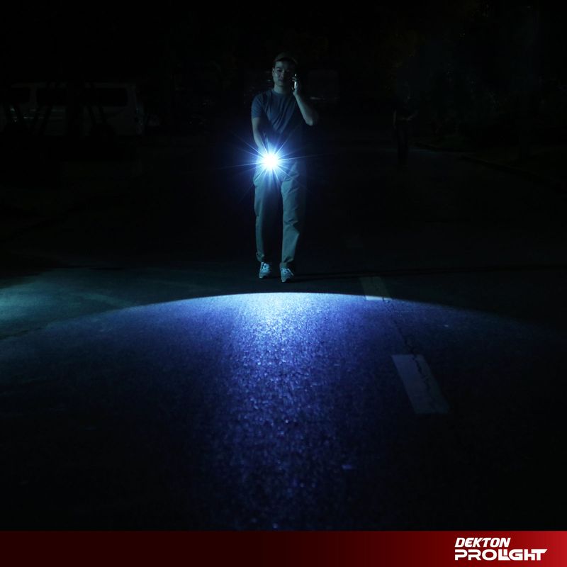 Sport si Outdoor - Camping - Articole solare camping - Lampi si lanterne camping - Lanterna LED COB Zoom XP400, 400lm, 350 Metri, Dekton, DT50549 - Infinity.ro