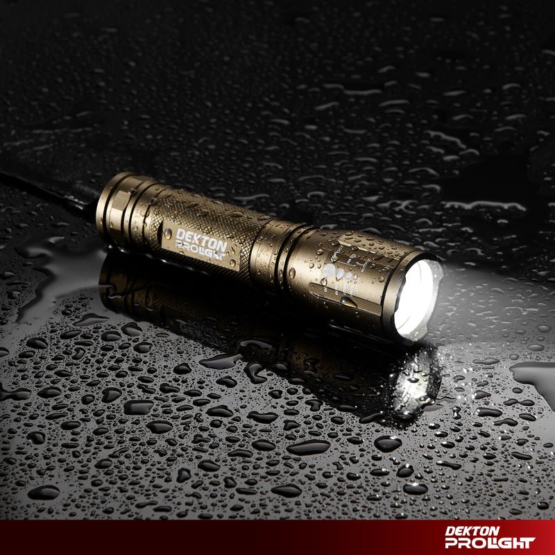 Sport si Outdoor - Camping - Articole solare camping - Lampi si lanterne camping - Lanterna LED COB Zoom XP400, 400lm, 350 Metri, Dekton, DT50549 - Infinity.ro