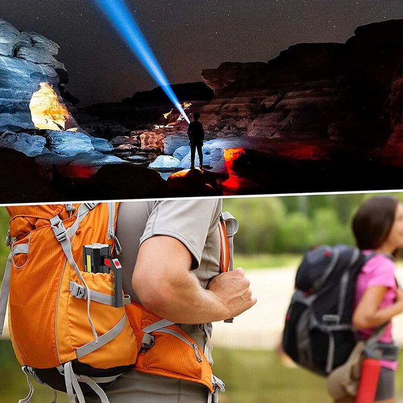 Sport si Outdoor - Camping - Articole solare camping - Lampi si lanterne camping - Lanterna reincarcabila cu LED-uri de mare putere, functii multiple, IPX4, Dekton, DT50622 - Infinity.ro