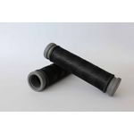Sport si Outdoor - Ciclism - Piese pentru biciclete - Accesorii piese biciclete - Set mansoane bicicleta, 1 pereche, negru/gri, 130mm, RR1405 - Infinity.ro