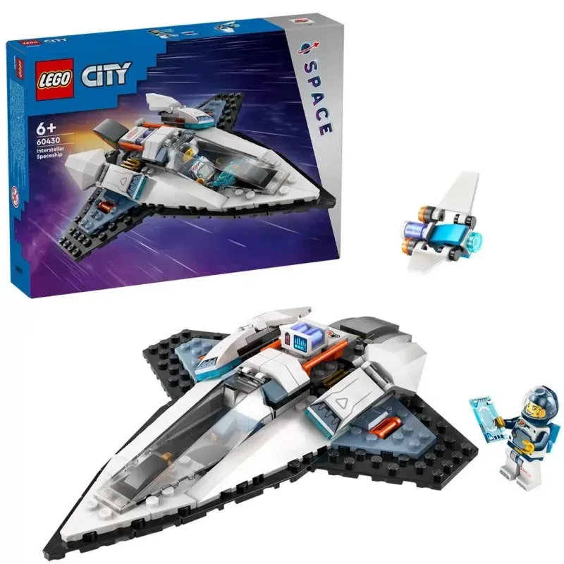 Jucarii, Copii si Bebe - Jucarii si jocuri - Seturi de constructie si cuburi - Seturi de constructie - LEGO City Nava spatiala interstelara (60430) - Infinity.ro
