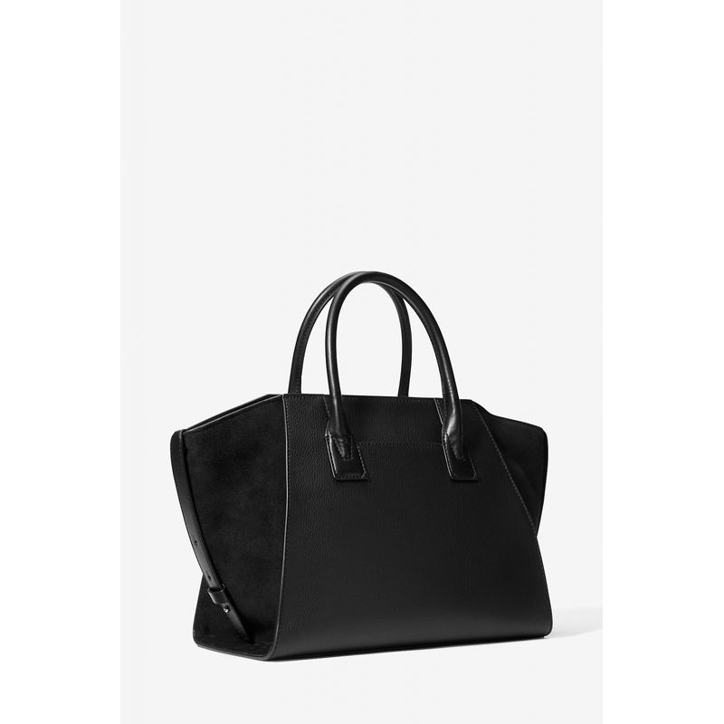 Fashion, accesorii si bijuterii - Femei - Accesorii femei - Genti si rucsacuri femei - Geanta dama mare Avril Signature 35F4G4VS3L 43 x 23 x 18 cm Negru - Infinity.ro