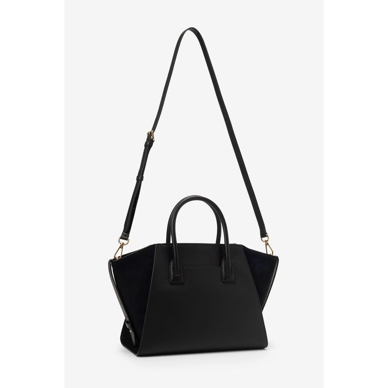 Fashion, accesorii si bijuterii - Femei - Accesorii femei - Genti si rucsacuri femei - Geanta dama mare Avril Signature 35F4G4VS3L 43 x 23 x 18 cm Negru - Infinity.ro