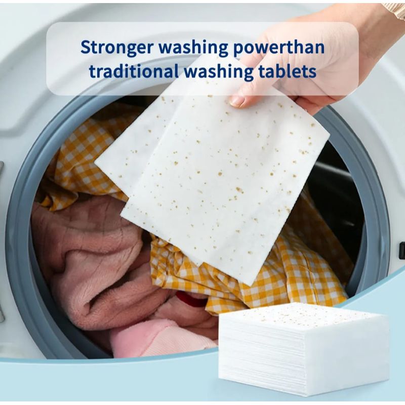 Market - Spalare si intretinere rufe - Produse intretinere textile - Detergent rufe - Detergent Rufe Tip Servetel 40 Buc – 80 Spalari,se Dizolva Instant, Parfum din Iasomie si Crin de Vale - Infinity.ro