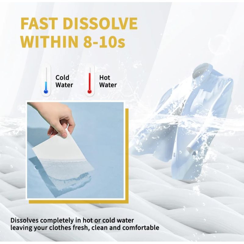 Market - Spalare si intretinere rufe - Produse intretinere textile - Detergent rufe - Detergent Rufe Tip Servetel 40 Buc – 80 Spalari,se Dizolva Instant, Parfum din Iasomie si Crin de Vale - Infinity.ro