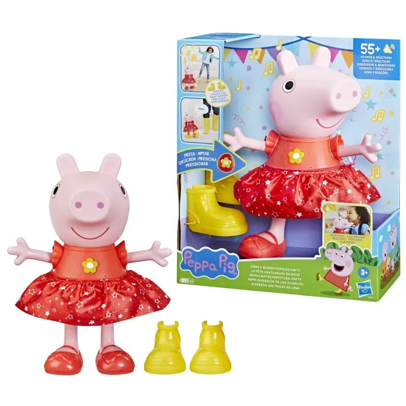 Jucarii, Copii si Bebe - Jucarii si jocuri - Figurine - Peppa Pig Figurina Interactiva Peppa - Infinity.ro