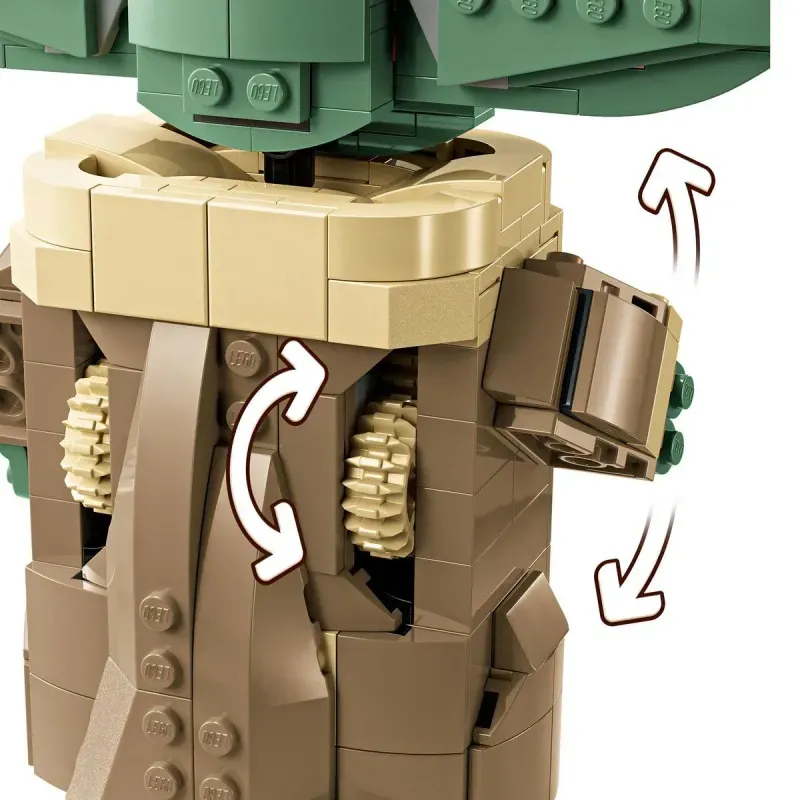 Jucarii, Copii si Bebe - Jucarii si jocuri - Seturi de constructie si cuburi - Seturi de constructie - Lego Star Wars Tm Grogu Cu Landoul Planor 75403 - Infinity.ro