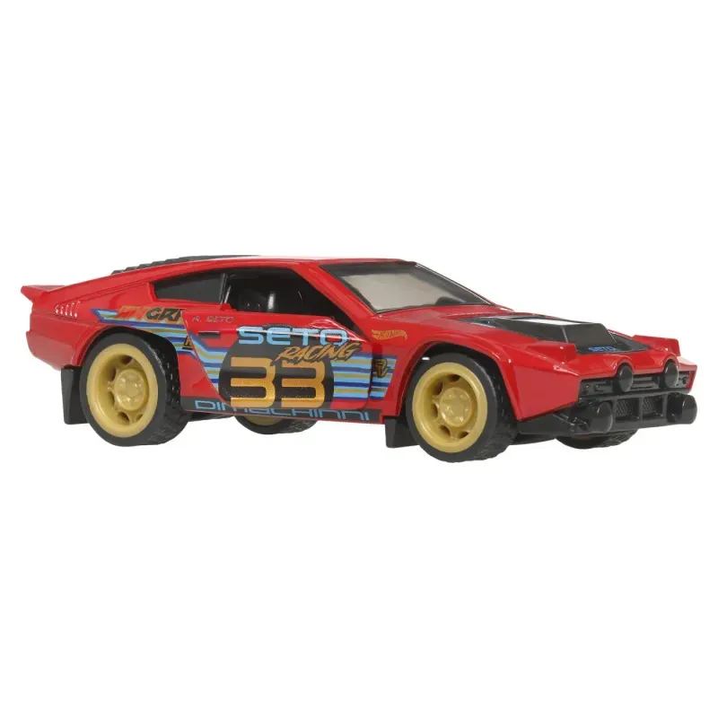 Jucarii, Copii si Bebe - Jucarii si jocuri - Vehicule si jucarii cu telecomanda - Masinute - Hot Wheels Masinuta Metalica Cu Sistem Pull Back Dimachinni Veloce Night Burnerz Scara 1:43 - Infinity.ro