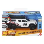 Jucarii, Copii si Bebe - Jucarii si jocuri - Vehicule si jucarii cu telecomanda - Masinute - Hot Wheels Masinuta Metalica Cu Sistem Pull Back Toyota Tacoma Custom Factory Fresh Scara 1:43 - Infinity.ro
