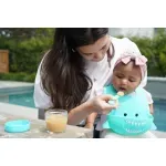 Jucarii, Copii si Bebe - Hrana si alaptare - Biberoane, suzete si accesorii hranire - Articole hranire bebelusi - Baveta Silicon, Melii, Model Rechin - Infinity.ro