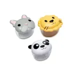 Jucarii, Copii si Bebe - Hrana si alaptare - Biberoane, suzete si accesorii hranire - Articole hranire bebelusi - Set 3 Recipiente Hrana Bebe, Melii, Bulldog, Rechin, Pisica Cutie - Infinity.ro