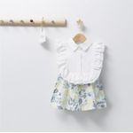 Fashion, accesorii si bijuterii - Copii - Imbracaminte copii - Rochii copii - Rochita de fetita Barcelona, Tongs baby, roz, marime 18-24 luni - Infinity.ro