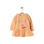 Fashion, accesorii si bijuterii - Copii - Imbracaminte copii - Rochii copii - Rochita Sweets pentru fetite, Tongs baby, somon, marime 9-12 luni - Infinity.ro