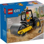 Jucarii, Copii si Bebe - Jucarii si jocuri - Seturi de constructie si cuburi - Seturi de constructie - Lego City Cilindru compactor de santier (60401) - Infinity.ro