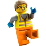 Jucarii, Copii si Bebe - Jucarii si jocuri - Seturi de constructie si cuburi - Seturi de constructie - Lego City Cilindru compactor de santier (60401) - Infinity.ro
